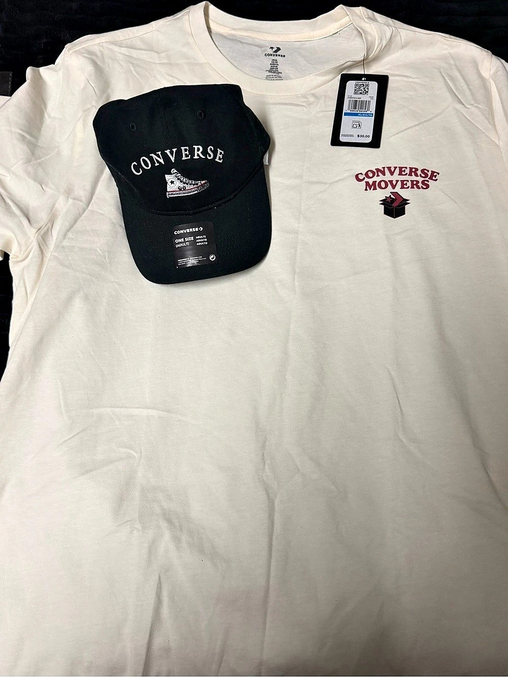 Converse Movers Graphic Short Sleeve Tee Size XL NWT